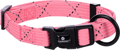 Flamingo - Hond Halsband Puppy Dolly Roze S 30-45cm 15mm