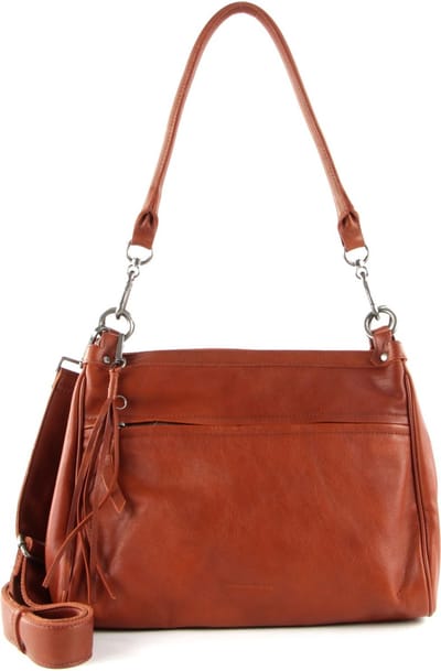 FREDsBRUDER Leren Schoudertas WXD Crossy Zoom Bag Whisky Bruine