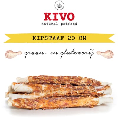 Kivo Kipstaaf - 2 x 13 cm