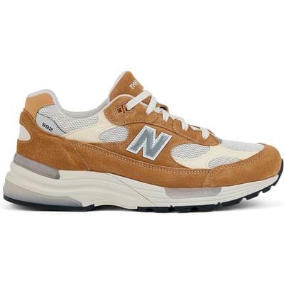 New Balance Unisex Made In Usa 992 Sweet Caramel Taglia: 40.5 | Sneakers Outlet | Unisex | Marrone