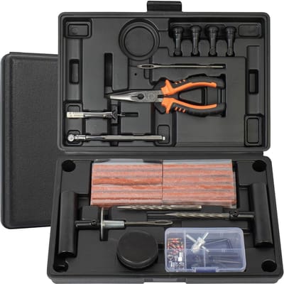 Solacis Bandenreparatieset Auto - Bandenreparatiekit - Proppenset - Bandenreparatieset - Banden Reparatieset Auto - Must Have Voor In De Auto!