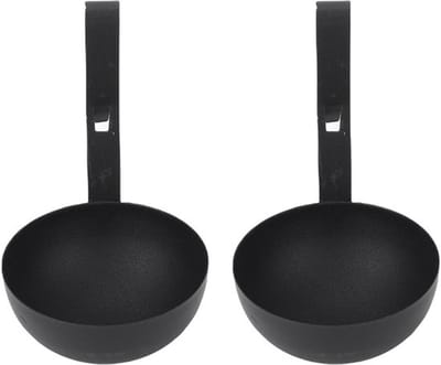 Dailygoods- Ei-stroper Roestvrij staal - Anti-aanbak - Gemakkelijk schoon te maken - Tijd besparend - Compact ontwerp - Perfect gepocheerde eieren - Eierkoker