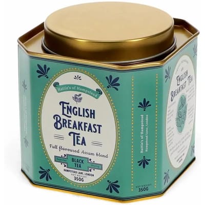 Metalen theecadeau Rex London English Breakfast