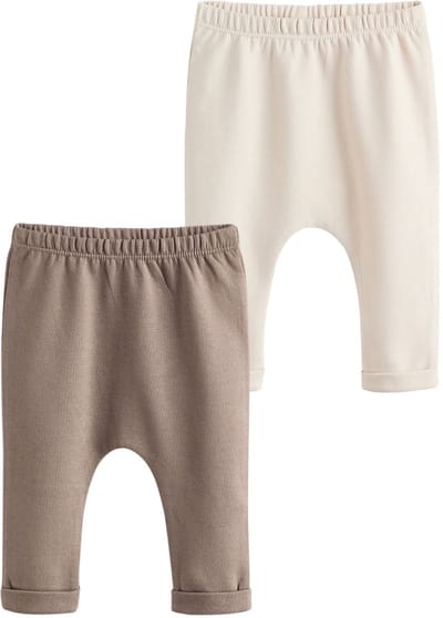 Next - Pasgeboren unisex - Set van 2 babymaillots van 100% katoen - Naturel