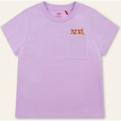 Oilily Tak T-Shirt- maat128/8yr Orchid Bloom