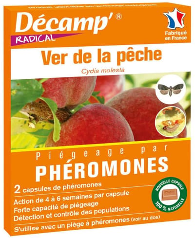 Feromoon Lokaas - Worm Vanger - Visserij Ongediertebestrijding - Specifiek Mannetjes Lokken - 1-2 Per Boom