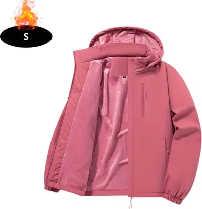 Livano Windjas Dames - Parka - Lente & Herfst - Jas - Volwassen - Windjack - Windbreaker - Outdoor - Roze - S