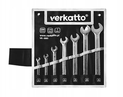 Verkatto Steeksleutel Set 7 Delig - Chroom-Vanadium Staal