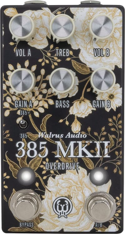 Walrus Audio 385 MKII Dynamic Overdrive FX Floral Series 2024 - Distortion voor gitaren