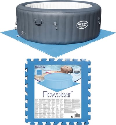 Bestway - Zwembadbodembeschermers - 8 - st - blauw - 58220