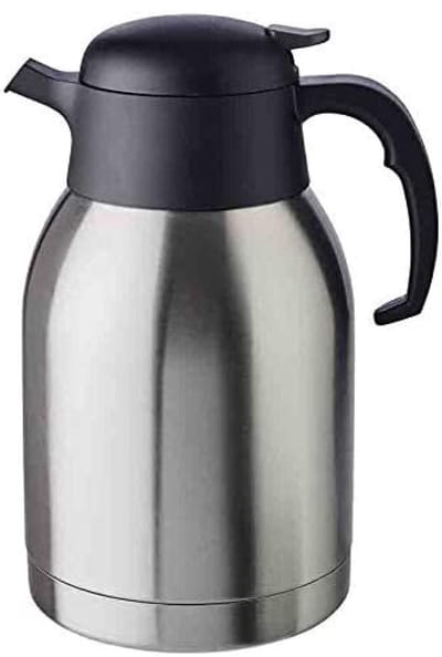 APS Karaf - Waterkan - Vaatwasserbestendig - RVS - Ø 14 cm - 2,0 Liter - Voor Horeca - Voor Buffet