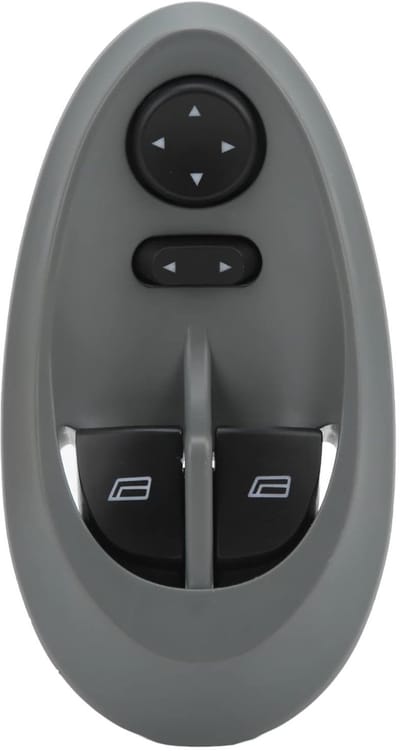 Dailygoods - Auto Schakelaar Links - Vermogen Raamschakelaar - Hoogwaardig ABS - Raambediening - Vervangend Onderdelen - Geschikt voor Daily 1999-2006
