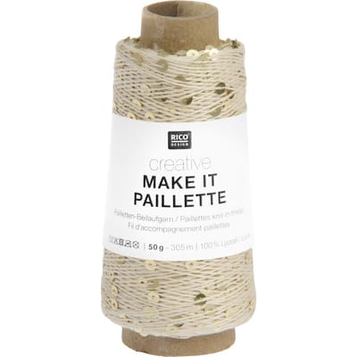 Rico Design Creative "Make It Paillette" - Goud