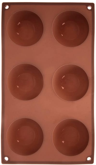 Koekjesvorm en Pralinevorm Silicone Bruin 28x16,5x3 cm - Bakvorm - Chocoladevorm - Chocolade Vorm - Bakvorm - Fondant - Ijsklontjes - Praline - Snoep