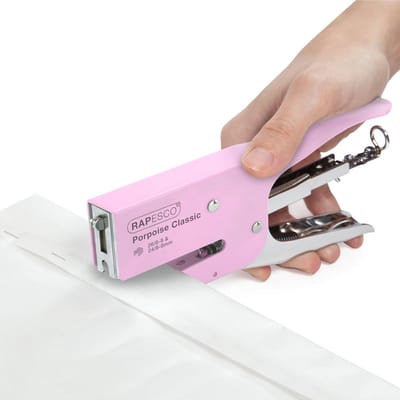 Klassieke Niettang met 10.000 Nietjes en Ergonomische Handgreep - Tot 45 Vel