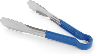 HENDI Serveertang – HACCP Norm – Blauw – 300 mm – Roestvrij staal