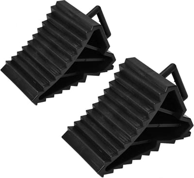 Banden slip stopper - Wielkeggen anti-rol - Voertuig parkeren - Hoogwaardig kunststof - 15.5 x 9 x 9.8 cm - Populair