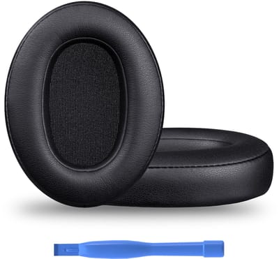 Vervangende Oorkussens voor Sony WH-XB900N/WH-CH710N/WH-CH720N/WH-RF400/MDR-RF895RK Hoofdtelefoons van MMOBIEL – Memory Foam en Protein PU Koptelefoon Oorkussens - Noise Isolation Earpads – Zwart