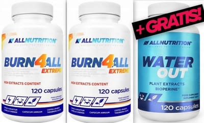 ALLNUTRITION | 2× Burn4All Extreme + Water Out GRATIS