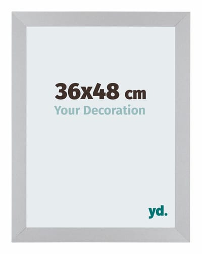 Your Decoration - Puzzellijst 36x48 cm - Zilver Mat - Puzzellijst 500-1000 stukjes - MDF Fotolijst - Mura