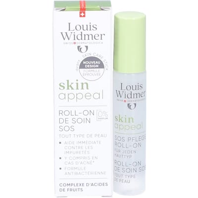 Louis Widmer Skin Appeal SOS Roll-On Zonder Parfum 10 Roller