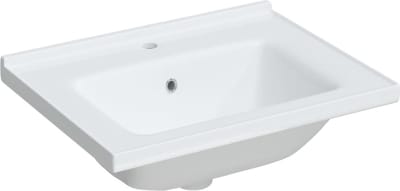 vidaXL - Wastafel - rechthoekig - 61x48x19,5 - cm - keramiek - wit