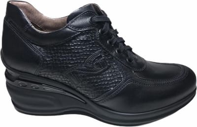 nero giardini sleehak sneakers zwart mt 41