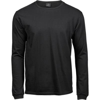 Tee Jays - Fashion Sof T-shirt lange mouwen - Black maat S