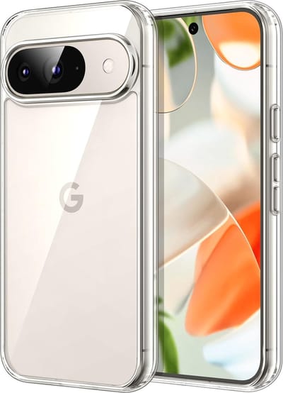 AziLine Silicone Case Geschikt voor Google Pixel 9 - AziLine Transparante Bescherming Hoesje voor Pixel 9 - Premium Zachte Silicon Hoesje geschikt voor Google Pixel 9