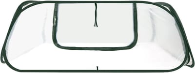 Kleine Kas - Beschermhoes Planten - Tuinieren Buiten - Ritssluiting Toegang - 115 x 55 x 45 cm - Groen