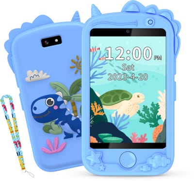 LEROYS Kindertelefoon - Speelgoed telefoon - Educatief Speelgoed 3 Jaar - Spellen - Spelletjes Spelen - GSM - Met Belfunctie