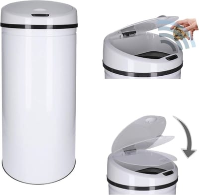 Automatische sensorafvalbak 30-60 liter voor keuken en badkamer - hygiënisch en stijlvol