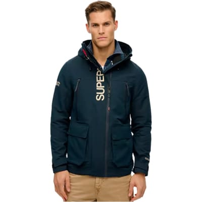 Superdry - Capuchon Ultimate Geborduurde Windbreaker - Heren
