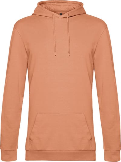 Hoodie French Terry B&C Collectie maat L Meloen Oranje