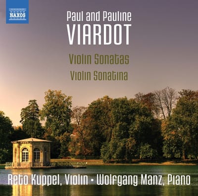 CD PAUL VIARDOT & PAULINE VIARDOT, RET - Vioolsonates; Vioolsonatine 8573607 Naxos 2017 Japan Klassiek Gebruikt