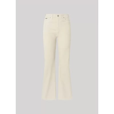 Pepe Jeans Willa Broek Beige 25 / 30 Vrouw