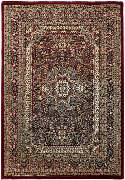 Marrakesh – Klassiek Vloerkleed – Rood – Laagpolig & Oosters Design