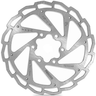 Ferodo Mtb 1.8 Mm Remschijf Zilver 140 mm