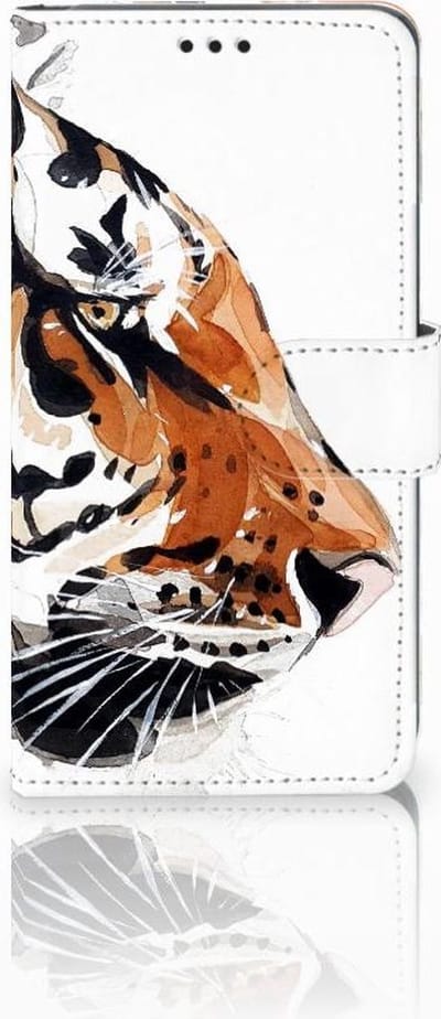 Hoesje Samsung Galaxy S10 Watercolor Tiger