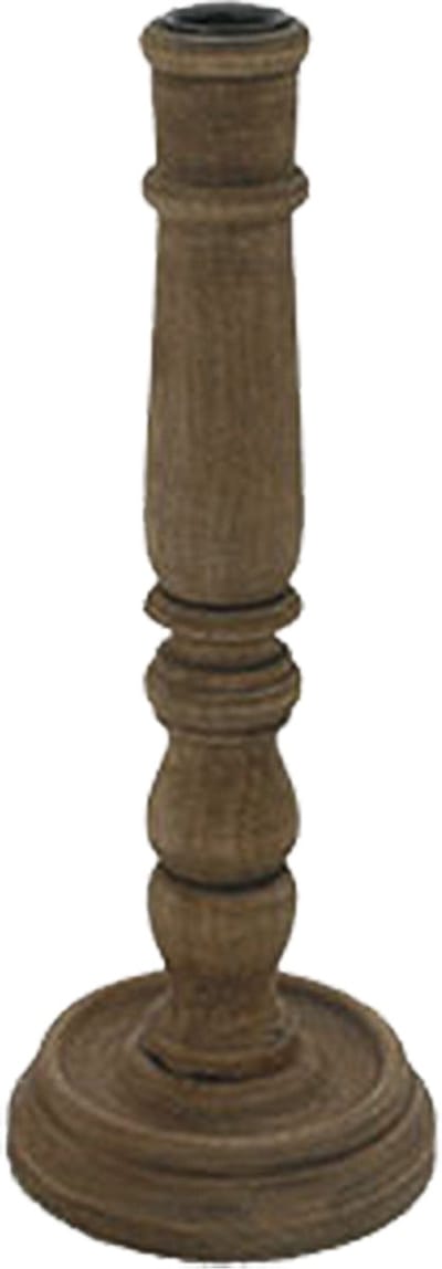 by Mooss - Kandelaar - Hout - 30cm - Landelijk - Sober - Stoer - Hip - Trendy - Decoratie - Decoratief - Gezellig