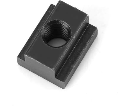 Dailygoods- T-Sleufmoeren 5 Stuks - Zwart Oxide Afwerking - T-Boutmoeren - Geschikt Voor M8/M10 - Voor T-Sleuven - Professionele Kwaliteit