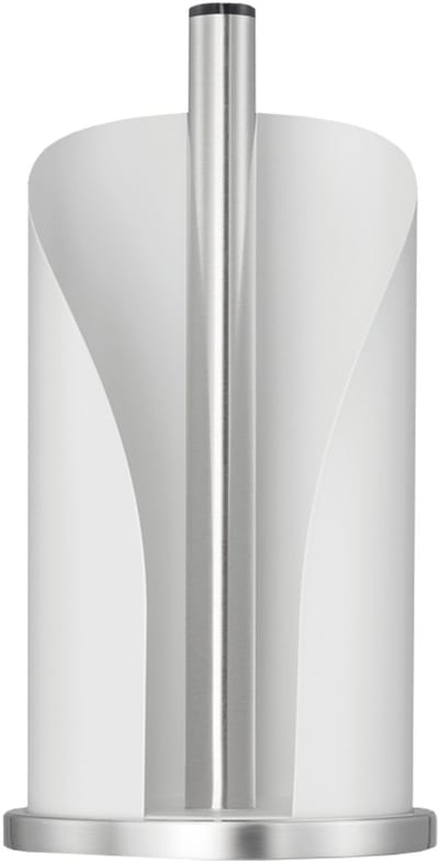 WESCO Keukenrolhouder | Papierrolhouder | Metaal - Mat wit | Wc-Rolhouder