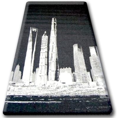 Kleden Rugsx Sisal tapijt SISAL FLOORLUX 20240 zwart / 160x230 cm