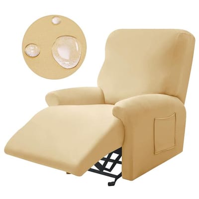 Waterdichte stof effen kleur polyester fauteuil stoelhoes voor woonkamer Relax fauteuil hoes fauteuil bankhoes