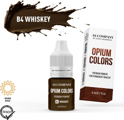 ASCompany Opium Colors B4 Whiskey 6 ml – Brow Pigment