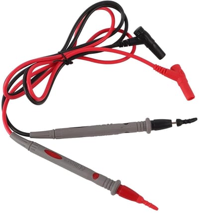 Multimeter Meetsnoeren - Testkabels Sonde - Elektrisch Testen - Hoge Temperatuur Flexibel - 1.05 m - Rood en Zwart