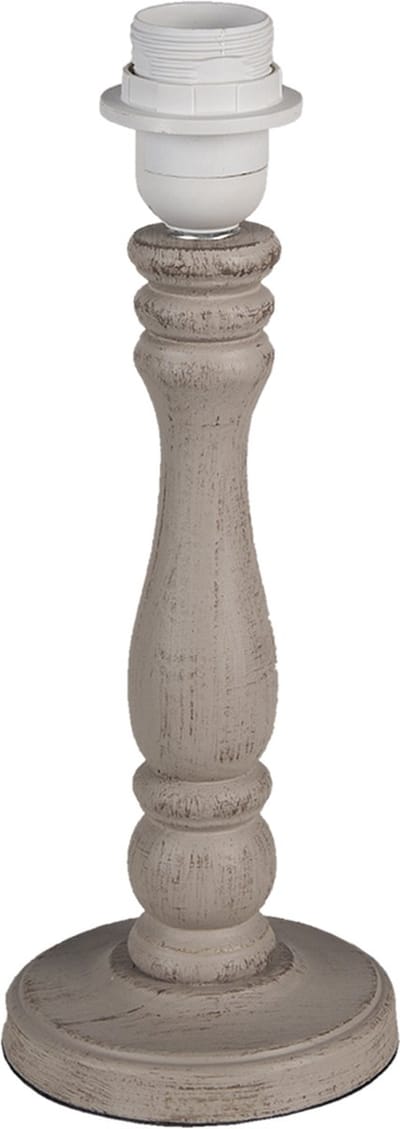 Clayre & Eef Lampenvoet Ø 12x31 cm Bruin Hout
