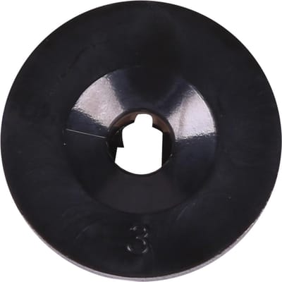 Bross Auto Parts BCF381 10 Stuks Schroefmoer; Zwart voor Ford : 1019377, W704408S; voor Mercedes 0009889325