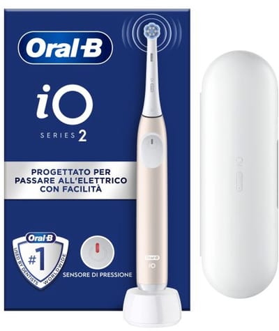Oral-B iO 2 Calm Pink Elektrische Tandenborstel met Reisetui