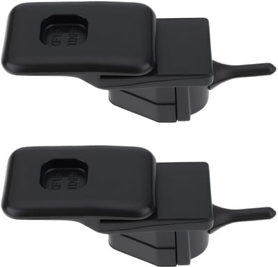 Dailygoods- Handschoenenkastje Clip Retainer - 2x Bevestigingsklem - Compatibel met Hyundai Accent/Kia Rio - Kunststof/Rubber - Eenvoudige installatie - Dashboardkastje